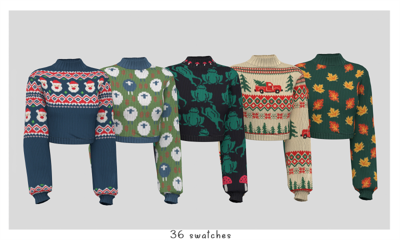 Галерея мода Свитер Cute Sweater #1